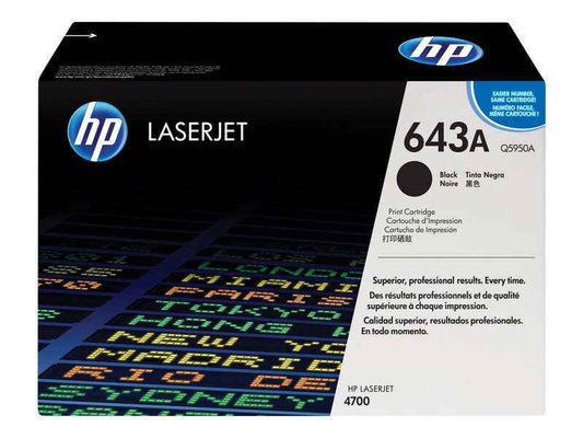 HP Q5950A Negro Cartucho de Toner Original - 643A - Prinkweb