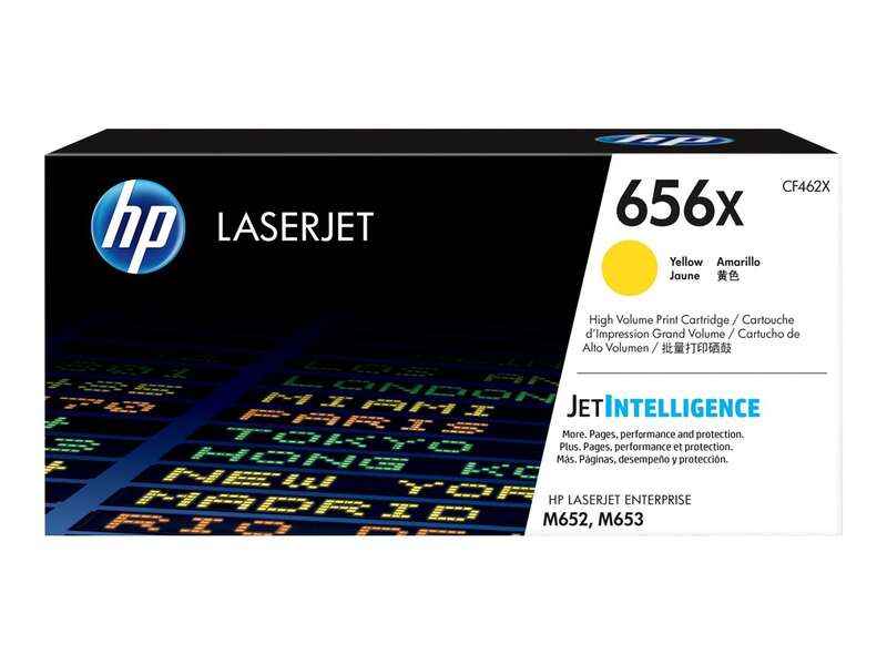 HP CF462X Amarillo Cartucho de Toner Original - 656X - Prinkweb