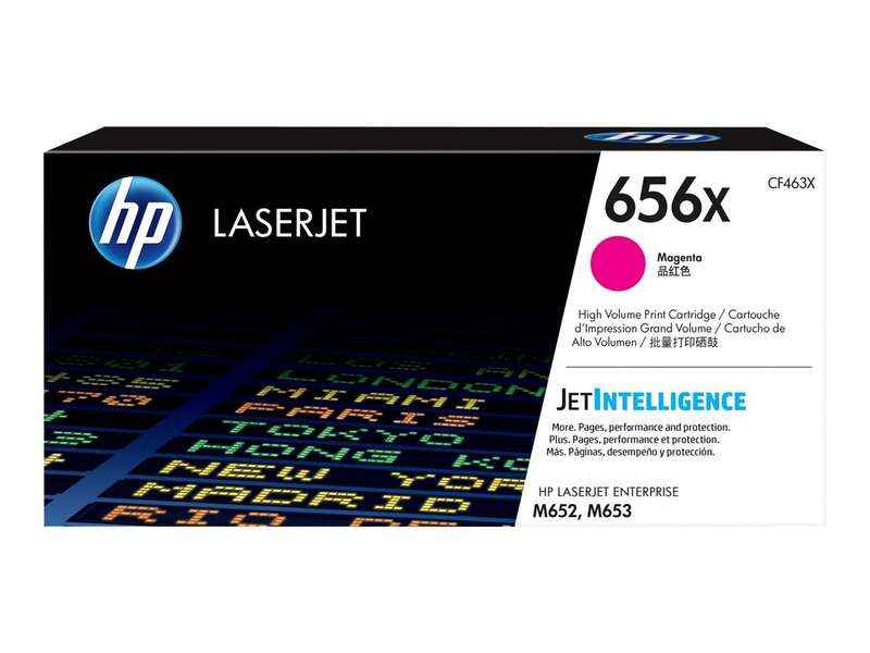 HP CF463X Magenta Cartucho de Toner Original - 656X - Prinkweb