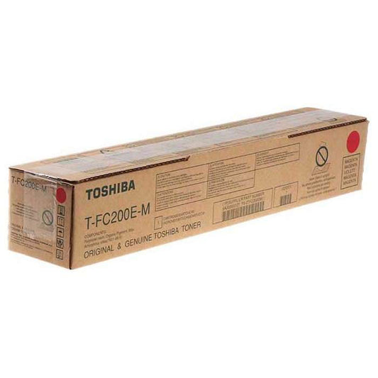 Toshiba T-FC200EM Magenta Cartucho de Toner Original - 6AJ00000261/6AJ00000197/6AJ00000127 - Prinkweb