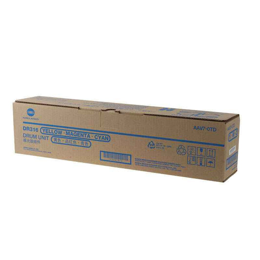 Konica Minolta DR316 Color Tambor de Imagen Original - DR316CMY/AAV70TD (Drum) - Prinkweb