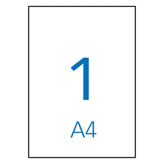 Apli Etiquetas Home Blancas Mate 210 x 297mm 10 Hojas - Prinkweb