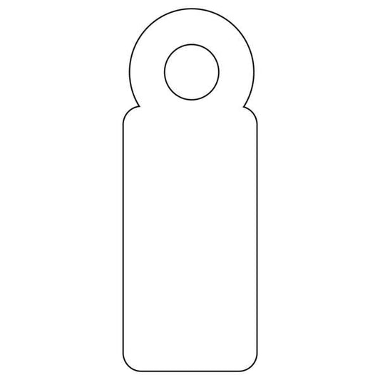 Étiquettes volantes blanches Apli 7 x 19 mm, 200 unités 