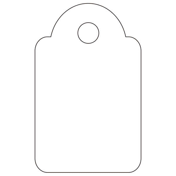 Apli Etiquetas Colgantes Blancas 15 x 24mm 200 U. - Prinkweb