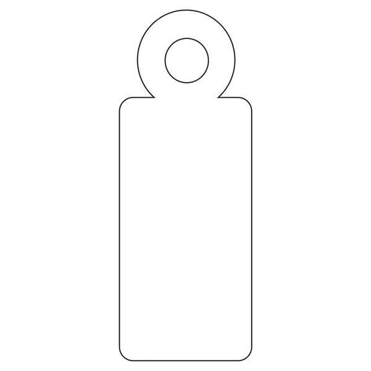 Apli Etiquetas Colgantes Blancas 9 x 24mm 1.000 U.