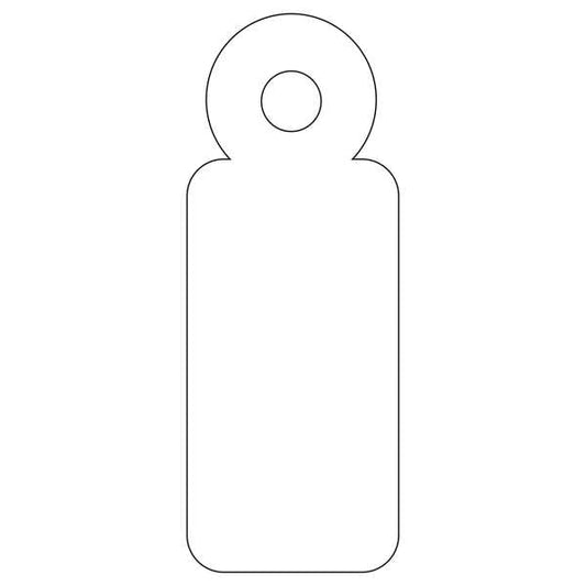 Apli Etiquetas Colgantes Blancas 11 x 29mm 1.000 U.