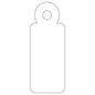 Apli Etiquetas Colgantes Blancas 13 x 34mm 1.000 U.