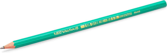 Crayon graphite hexagonal Bic Evolution Original - Mine HB ultra-résistante - Sans bois - Anti-rayures