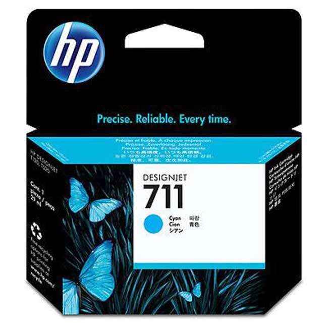 HP 711 Cyan Cartucho de Tinta Original - CZ130A - Prinkweb