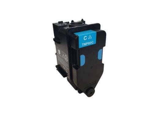 Konica Minolta TNP80 Cyan Cartucho de Toner Original - TNP80C/AAJW452 - Prinkweb