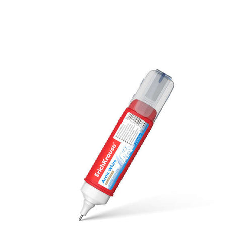 Erichkrause Arctic White Erichkrause Arctic White Correction Pen 12ml - Quick Drying - High Quality Tip - Cold Resistant - White Color
