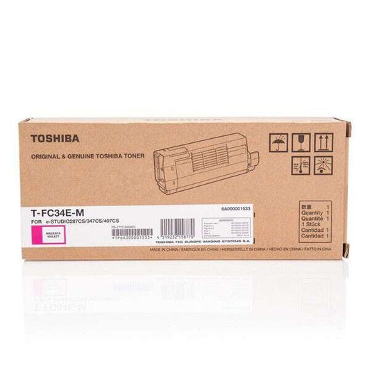 Toshiba T-FC34EM Magenta Cartucho de Toner Original - 6A000001811 - Prinkweb
