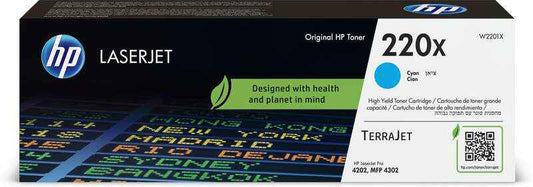 HP W2201X Cyan Cartucho de Toner Original - 220X - Prinkweb