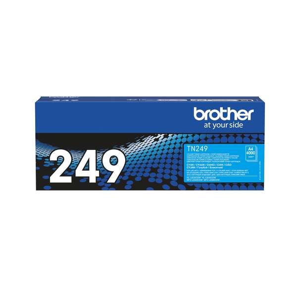 Brother TN249 Cyan Cartucho de Toner Original - TN249C - Prinkweb