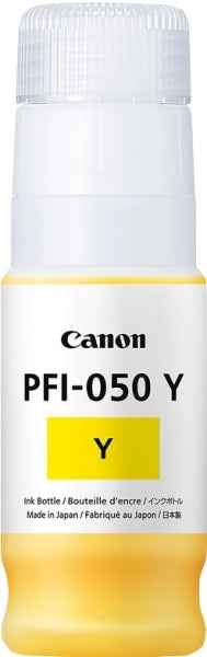 Canon PFI050 Amarillo Botella de Tinta Original - PFI-050Y/5701C001 - Prinkweb