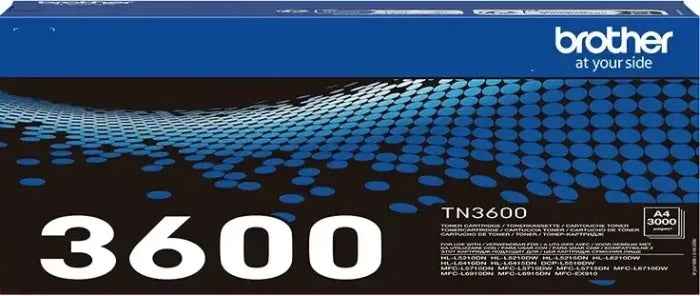 Brother TN3600 Negro Cartucho de Toner Original - TN3600 - Prinkweb