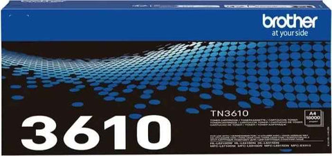 Brother TN3610 Nero Toner Originale - TN3610