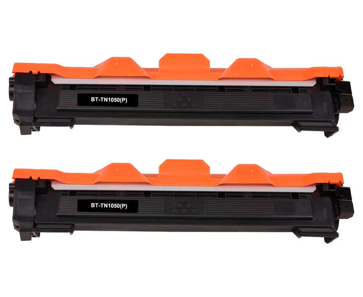 Brother TN1050 Negro Pack de 2 Cartuchos de Toner