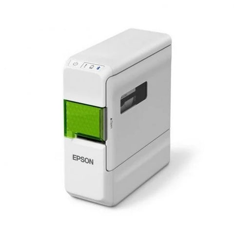 Impressora portátil de etiquetas por transferência térmica Epson LabelWorks LW-C410 - Largura da fita até 18 mm - Resolução máxima de 180 x 180 ppp - Velocidade de impressão de 9 mm/s.