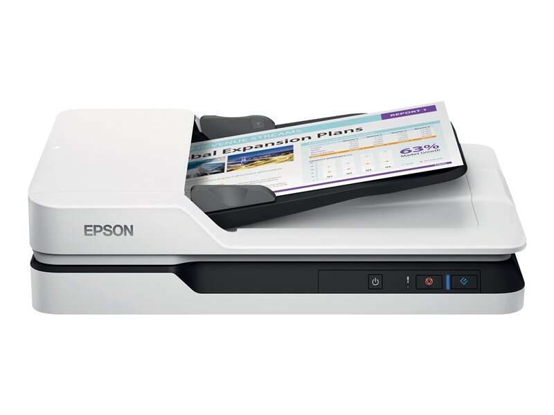 Epson WorkForce DS-1630 Escaner Documental A4 Duplex 1200dpi - Velocidad de Escaneo 25ppm - Prinkweb