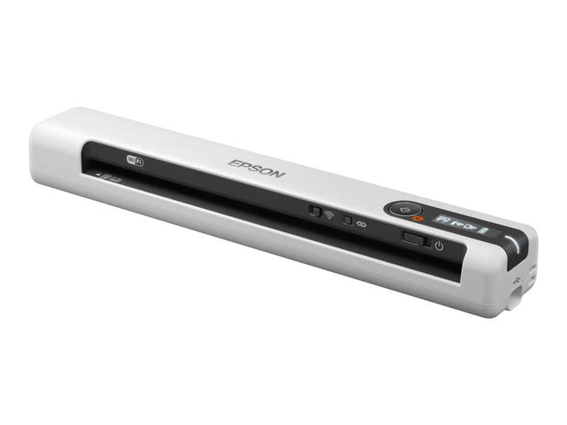 Epson Workforce DS-80W Escaner Portatil A4 WiFi 600dpi - Pantalla LCD - Velocidad de hasta 4 seg. por Pagina - Prinkweb