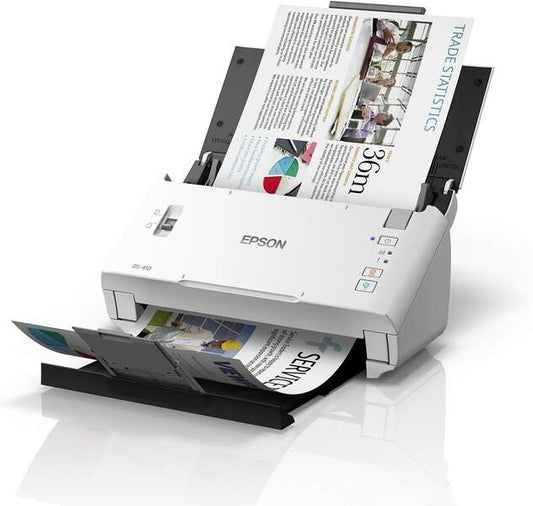 Epson Workforce DS-410 Escaner Documental A4 ADF 600dpi - Velocidad de Escaneo 26ppm - Prinkweb