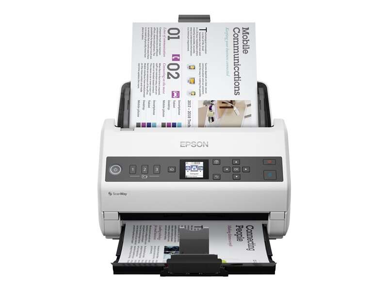 Epson Workforce DS-730N Escaner Documental A4 Duplex 600dpi - Velocidad de Escaneo 40ppm - Prinkweb