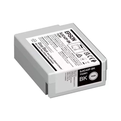 Cartucho de tinta original Epson SJIC42P(MK) preto mate - C13T52M540