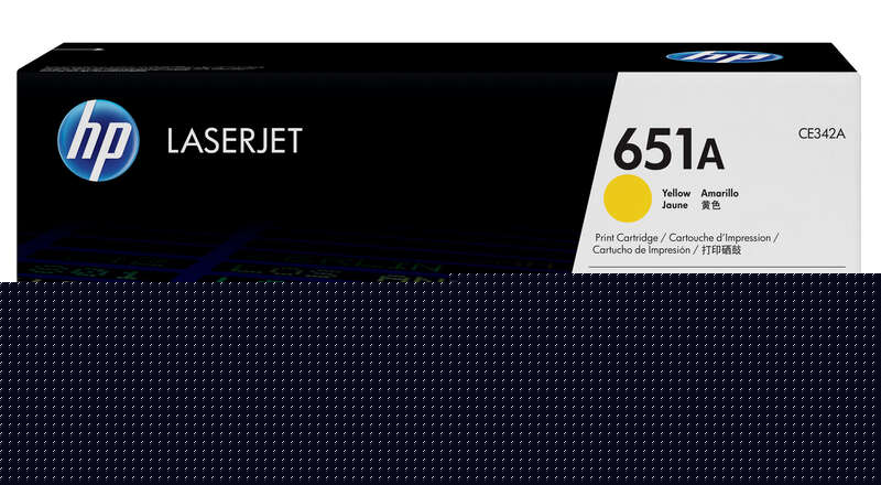 HP CE342A Amarillo Cartucho de Toner Original - 651A - Prinkweb