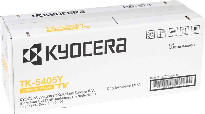 Kyocera TK5405 Cyan Cartucho de Toner Original - 1T02Z6ANL0/TK5405Y - Prinkweb