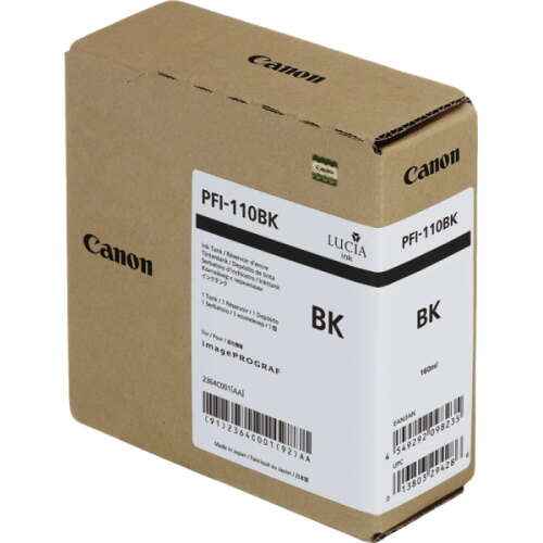 Canon PFI110 Negro Cartucho de Tinta Original - 2364C001 - Prinkweb