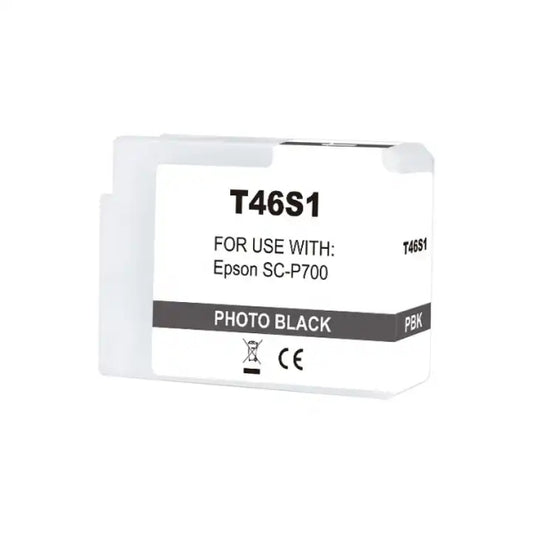 Cartucho compatible Epson T46S1 Negro Photo