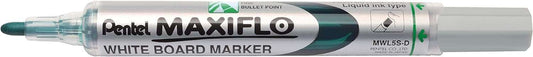Marqueur pour tableau blanc Pentel Maxiflo - Pointe ogive - Largeur de trait 2 mm - Réglable