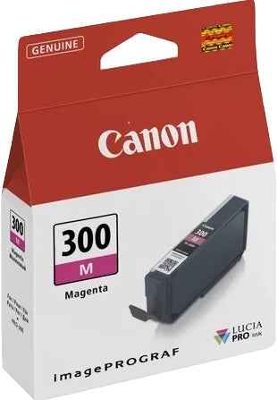 Canon PFI300 Magenta Cartucho de Tinta Original - 4195C001/PFI300M - Prinkweb