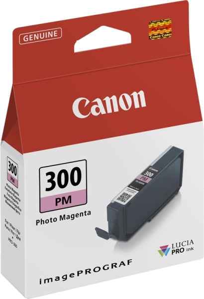 Canon PFI300 Magenta Photo Cartucho de Tinta Original - 4198C001/PFI300PM - Prinkweb