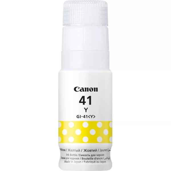 Frasco de tinta original amarela Canon GI41 - GI41Y/4545C001