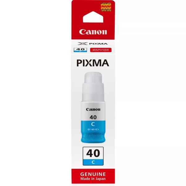 Canon GI40 Cyan Botella de Tinta Original - GI40C/3400C001 - Prinkweb