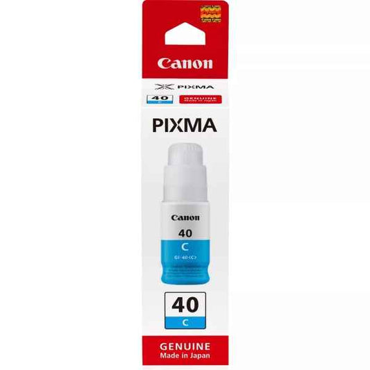 Canon GI40 Cyan Botella de Tinta Original - GI40C/3400C001 - Prinkweb