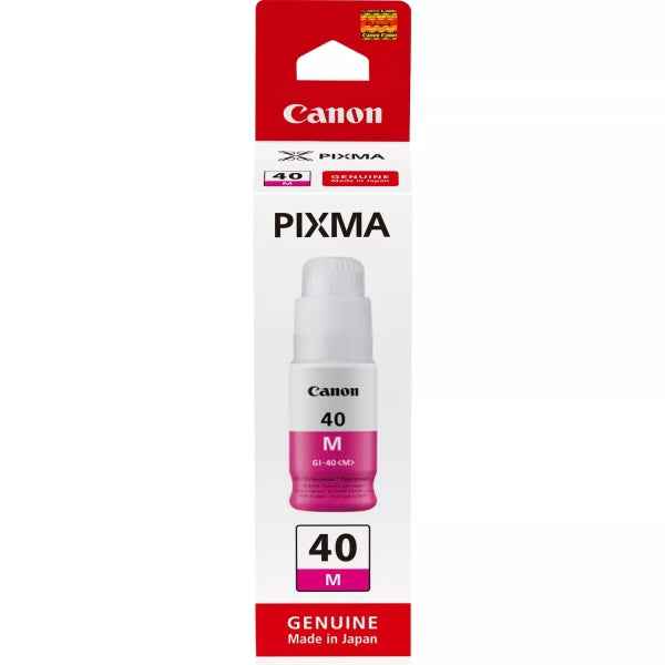 Canon GI40 Magenta Botella de Tinta Original - GI40M/3401C001 - Prinkweb