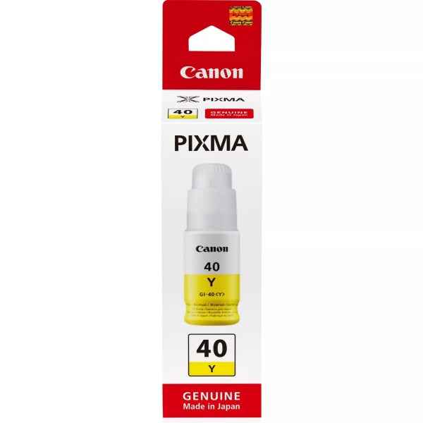 Canon GI40 Amarillo Botella de Tinta Original - GI40Y/3402C001 - Prinkweb