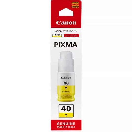 Canon GI40 Amarillo Botella de Tinta Original - GI40Y/3402C001 - Prinkweb