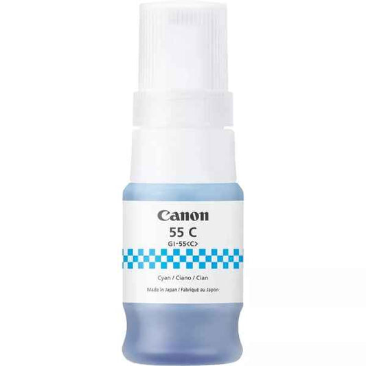 Canon GI55 Cyan Botella de Tinta Original - GI55C/6289C001 - Prinkweb