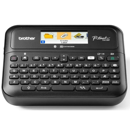 Rotuladora Brother PTD610BTVP — Bluetooth, USB