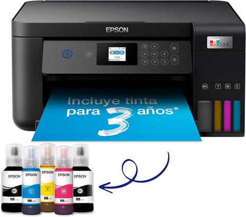 Imprimante multifonction couleur Epson EcoTank ET2870, Wi-Fi, 33 ppm - Écran LCD couleur