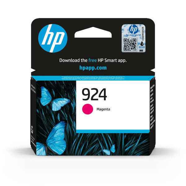 HP 924 Magenta Cartucho de Tinta Original - 4K0U4NE - Prinkweb