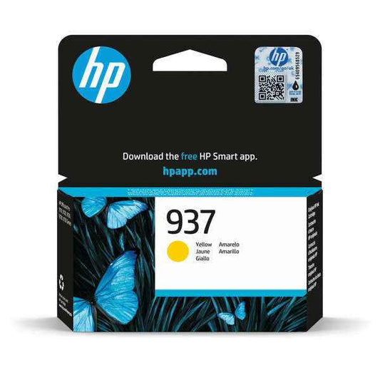 HP 937 Amarillo Cartucho de Tinta Original - 4S6W4NE - Prinkweb