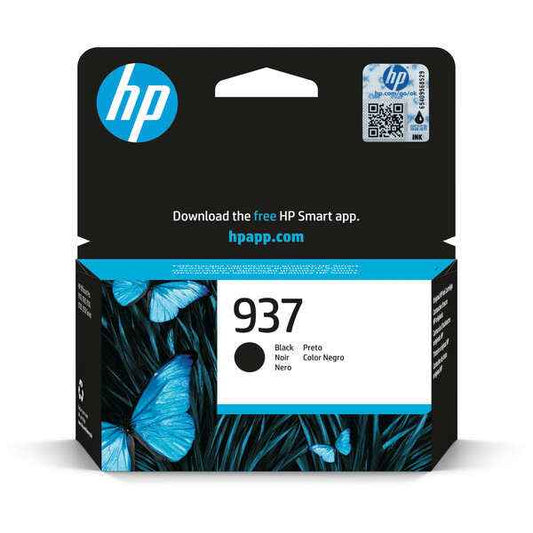 HP 937 Negro Cartucho de Tinta Original - 4S6W5NE - Prinkweb