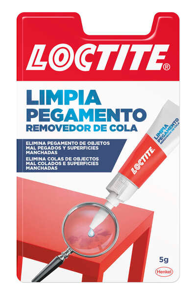 Loctite Super Glue-3 Limpia Pegamento 5gr - Elimina Restos de Etiquetas Adhesivas, Restos de Pegamento en Objetos Mal Pegados y Manchas de Tinta