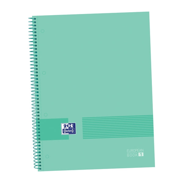 Oxford & You A4+ Europeanbook - Tapa Extradura - 80 Hojas - Color Verde - Cantidad: 5 - Prinkweb