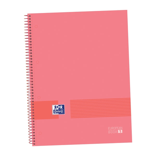 Oxford & You A4+ Europeanbook - Tapa Extradura Resistente - Cuaderno con 80 Hojas - Diseño Watermelon - Cantidad: 5 - Prinkweb